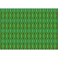 thumbnail image 1 of Ahgly Company Indoor Rectangle Patterned Neon Green Area Rugs, 8' x 10', 1 of 6