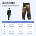 thumbnail image 4 of Vsdgher Adorable Otter Pair Hug Mens Pajama Pants Sleep & Lounge Pants, PJ Pants-Medium, 4 of 6