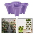 thumbnail image 4 of Vertical jardinería plantador verduras fresa plantador cocina Patio Los 35x15cm Cola Macetas, 4 of 7
