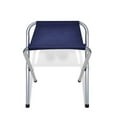 thumbnail image 5 of vidaXL Foldable Camping Table Set with 4 Stools Height Adjustable 47.2"x23.6", 5 of 10
