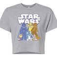thumbnail image 3 of Star Wars - Easter Logo - Juniors Cropped Graphic T-Shirt, 3 of 5