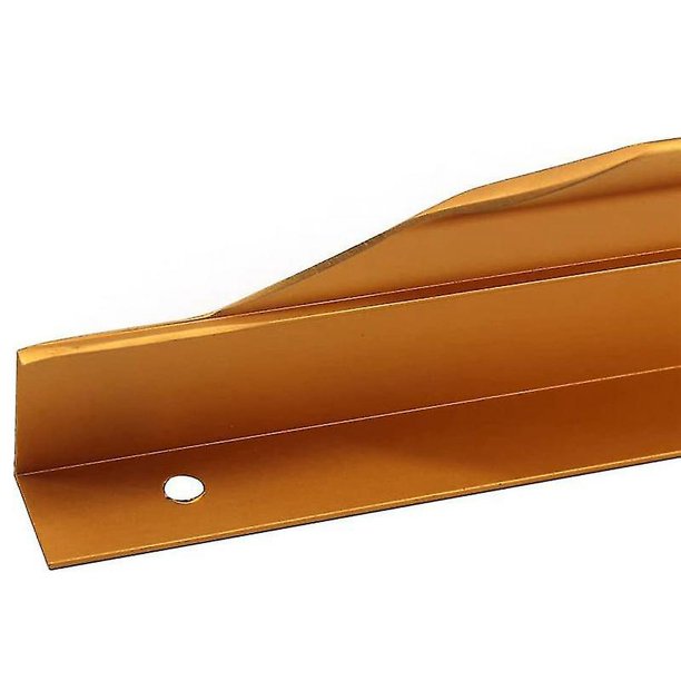 4 manijas de dedo ocultas de aleación de aluminio de 300 mm, color dorado champán