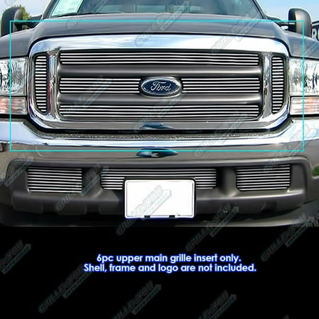 - Fits 99-04 Ford F250/F350/F450/ F550 Billet Grille Insert