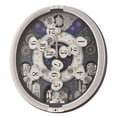Seiko Glittering Starry Night Melodies in Motion Musical Clock, Quartz, Analog, QXM379SRH