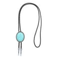 thumbnail image 4 of Corbata de bolo ajustable Yuyangstore Bola occidental única para Hombres y mujeres Azul-1, 4 of 8