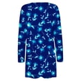 thumbnail image 3 of Xihbxyly Clearance Women Lightweight Cardigan Womens Cardigan Sweaters Women's Floral Print Long Sleeve Kimono Cardigan Loose Cover up Tops, 3 of 4