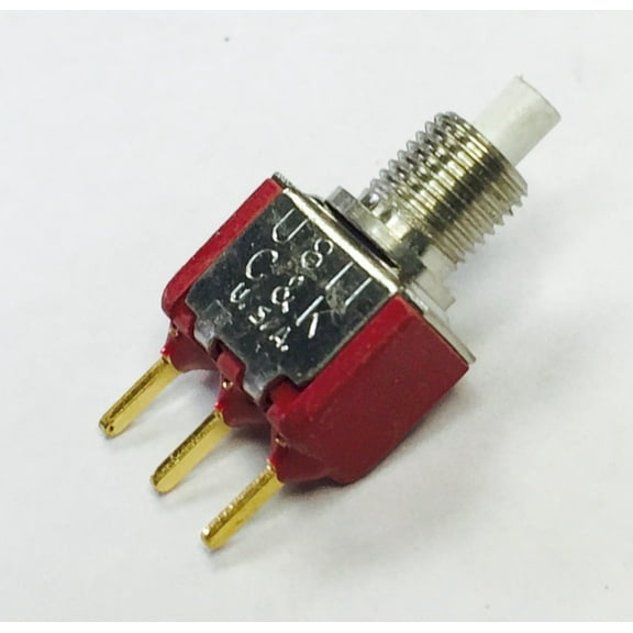 1pc U811 SWITCH PUSHBUTTON SPDT 1A 120V U811SHZGE NEW!