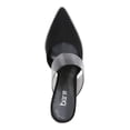 thumbnail image 3 of BAR III Womens Black Transparent Studded Padded Brielle Pointed Toe Stiletto Slip On Pumps Shoes 8 M, 3 of 4