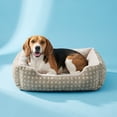 thumbnail image 2 of Vibrant Life Small Cuddler Pet Bed, Tan, 19" x 15", 2 of 11