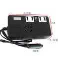 thumbnail image 3 of Yimiti 12V Inverter Car Inverter Power Inverter 12V To 110V Car Outlet Adapter, 3 of 8