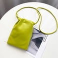 thumbnail image 5 of Bolso de PU para teléfono móvil, tipo cubo, tipo bandolera, con cordón, sencillo, 5 of 5