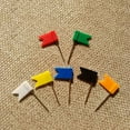 thumbnail image 6 of HONITANO 8 Boxes 160Pcs Flag Push Pins for Office Use in Assorted Colors, 6 of 8