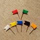 thumbnail image 4 of PENIKOKO 160Ud Flag Push Pins Para Mapas Decorativos Uso En Oficina Con Material De Calidad, 4 of 6