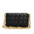 thumbnail image 3 of Bolso de hombro para mujer, versátil, con cadena debajo del brazo, de cuero suave, acolchado, para fiestas, para mujeres que viajan diariamente, de alta calidad, Y2k Crossbody, 3 of 5