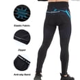 thumbnail image 4 of Sponeed Bike Pants for Men Bicycle Riding Leggings Long Cycling Pants Blue M, 4 of 8