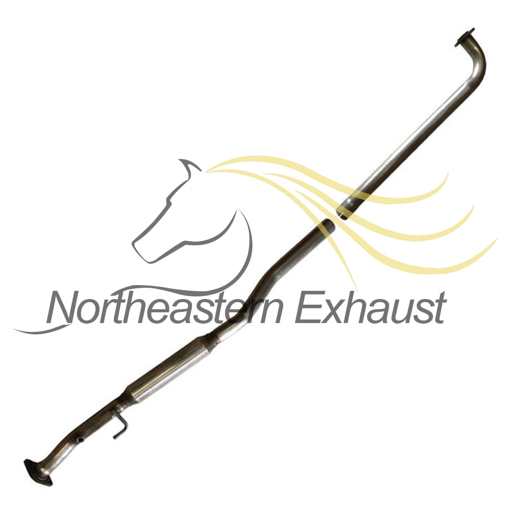 Stainless Steel Exhaust Resonator & Muffler Fits 1997-1998 Lexus ES300 3.0L - Direct Fit