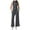 Dark Grey, variant on 2024 Women's Summer 2 Piece Outfits - Neck Tank & Cropped Pants - Athletic Tracksuit, XS-XXL