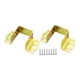 thumbnail image 3 of 2x Accesorios para barandillas de cama Soportes para marcos de cama Accesorios profesionales fáciles de instalar Oro, 3 of 9