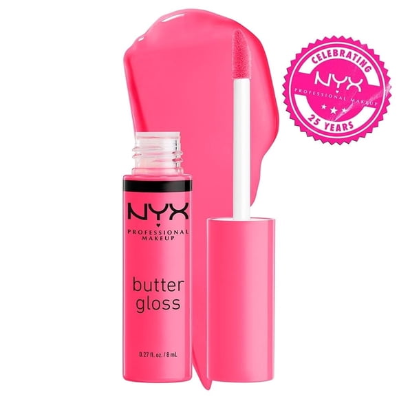 Brillo de labios Nyx Professional Makeup Butter Gloss Peaches And Cream 8 ml