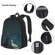 thumbnail image 3 of Balery Farm Dog Duck Moonlight Mochila Escolar 3 en 1 para Niños - Mochila Resistente con Lonchera Térmica y Estuche - Mochila Escolar para Niños y Niñas, 3 of 7