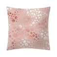 thumbnail image 2 of WIFKLSIIPG Rose Gold Pink Cushion Cover Square Pillowcase Home Decoratio, 2 of 9