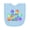 AE-Light Blue, variant on Inktastic It's My First Easter Colorful Easter Eggs Newborn Bib