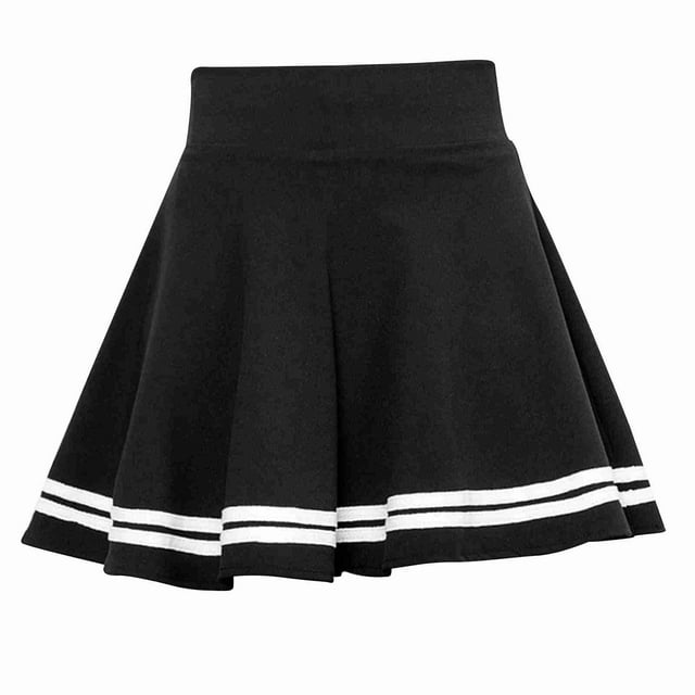 Falda corta de cintura alta para mujer falda corta de mujer de tejido de poliéster transpirable fácil de combinar para la oficina ANGGREK Otros