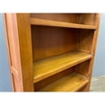 thumbnail image 5 of Crafters and Weavers Arts and Crafts Wood Open Shelf Bookcase in Cherry, 5 of 5