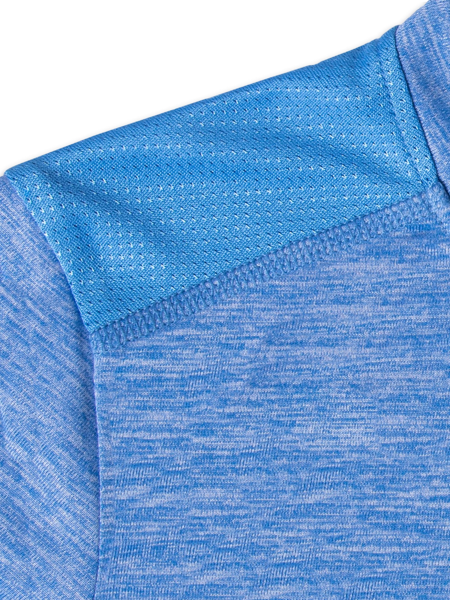 Athletic Works Boys' Active Solid Short Sleeve T-shirt, 2PK Bundle, Sizes 4-18 & Husky