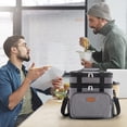thumbnail image 5 of Lifewit Lunch Box for Men Women Double Deck Lunch Bag, Large Insulated Soft Cooler Bag 21L Grey, 5 of 9