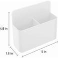 thumbnail image 4 of 2 Pack Magnetic Dry Erase Marker Holder Pen Organizer Caddy For Office Locker, 4 of 5