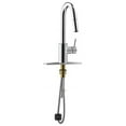 thumbnail image 2 of Ultra Faucets UF14900 Polished Chrome Euro Collection Single-Handle Kitchen Faucet With Pull-Down Spray, 2 of 4