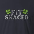 thumbnail image 2 of 9 Crowns Mens Happy Saint Patricks Day 2022 Funny T-shirts (X-Large, Fitshaced-Navy), 2 of 3