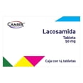 thumbnail image 1 of Lacosamida 50 mg 14 tabletas, 1 of 2