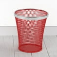 thumbnail image 2 of Silver Plastic Trash Can Ring for Home Office Use Enhances Bag Stability and Durability 20CM, 2 of 9