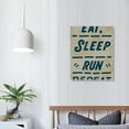 thumbnail image 3 of Nawypu  Eat Sleep Run Poster for Runners, Cross Country Print, Track and Field Art, 3 of 4