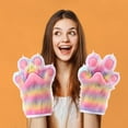 thumbnail image 4 of BotaniNest Animal For Costume Dress Up Soft Furry Animal Hand For Halloween Party And Cosplay, 4 of 6