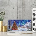 thumbnail image 4 of Winter Wooden Signs Christmas Tree, Cabin, Snowman, Antique Style, Christmas Home Decor Cabin Wall Sign Decor Rustic Wall Art Sign Rustic Farmhouse Sign Yard Sign 6x12 inches, 4 of 7