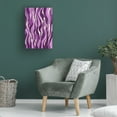 thumbnail image 3 of Canvas Wall Art - Treechild 'Purple Tiger Pattern' Wall Art for Living Room, Bedroom, or Office D?cor by Trademark Fine Art - 22 x 32 Inches, 3 of 4