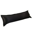 thumbnail image 4 of Premium Silk Pillowcase Case Body Pillow Protector Cover 48x120cm Black, 4 of 7