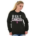 thumbnail image 5 of Breast Cancer Awareness Ribbon Women Crewneck Sweatshirt Brisco Brands S, 5 of 6