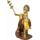 thumbnail image 2 of MORÍN Imágenes | Figura decorativa | Azteca en guardia con águila en la espalda 28 cm | Resina pintada a mano, 2 of 4