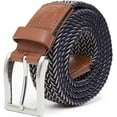 thumbnail image 3 of Men's Stretch Woven Braid Belt, Woven Elastic Golf Belt For Hunting Pants Casual Shorts Jeans, 3 of 7