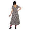 thumbnail image 4 of Moomaya Kurta Imprimée pour Femmes Hauts à Fente avant Tunique d'Été Kurti, 4 of 6