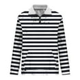 thumbnail image 2 of Mens Long Sleeve,Long Sleeve Blouse,Men Casual Fashion Stand Collar Print Zipper Pullover Long Sleeve Sweatshirt, 2 of 5