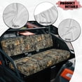 thumbnail image 6 of HUIACONG Camo Hunting UTV Seat Covers Waterproof Easy Installation 4 Wheeler Seat Cover Non-Slip Soft Fit for Kawasaki Mule 3000 3010 3020, 6 of 7