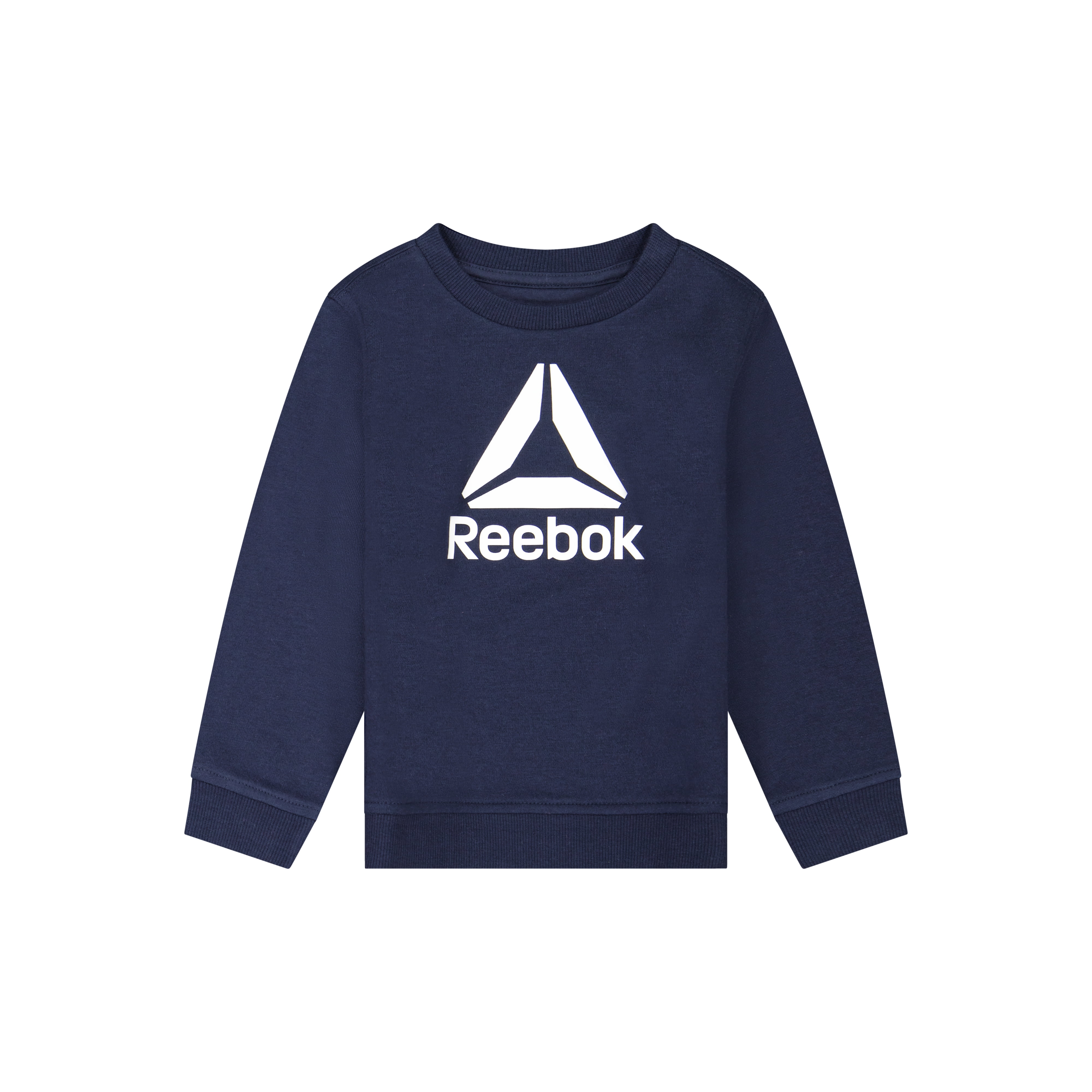 Reebok Toddler Fleece Crew and Jogger Set, 2-Piece, Sizes 12M-5T