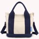 thumbnail image 5 of Bolso bandolera de lona con bolsillos Paquete informal Hobo Purse Shopping Bag para mujer, 5 of 8
