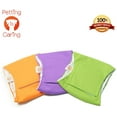 thumbnail image 3 of PETTING IS CARING Male Dog Washable & Reusable Belly Band Diapers - 3 Pack Set, 3 of 7