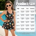 thumbnail image 5 of DISNIMO Easter Egg Print Girls One Piece Swimdress Sleeveless Bathing Suit 3-13Y Quick Dry Swimwear Skirted Hawaiian Summer Beach Pool Swimsuits, 5 of 8
